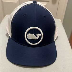 Vineyard Vines Navy and White Cap / Trucker Hat